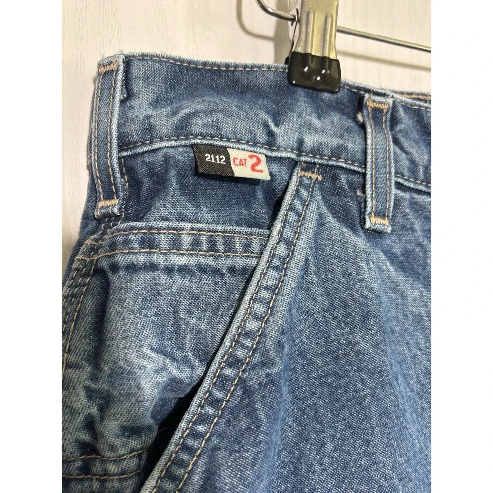 Carhartt FR Jeans Mens 36 30 Original Fit CAT 2 Fire Resistant Utility Workwear
